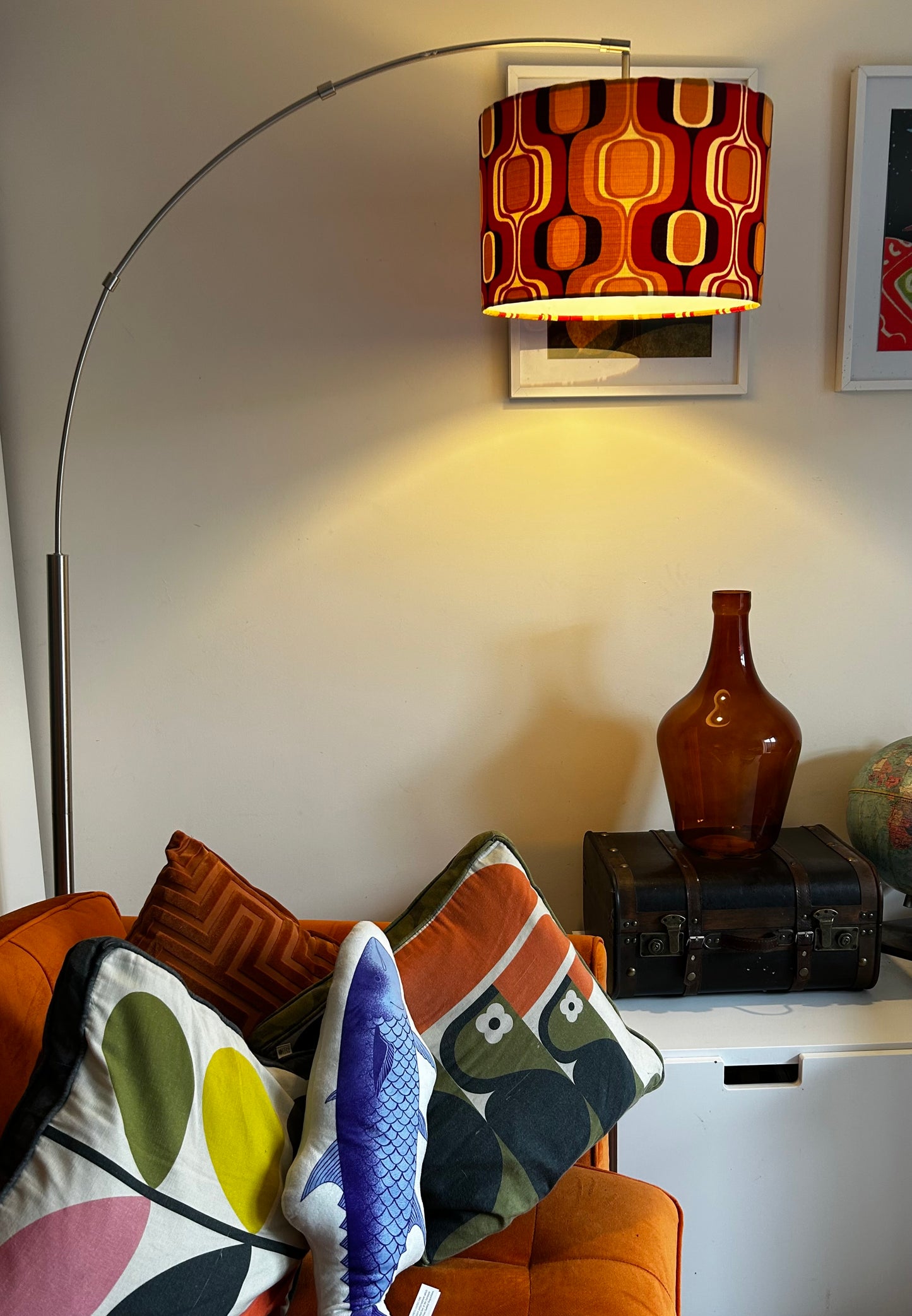 Groovy Retro Lampshade
