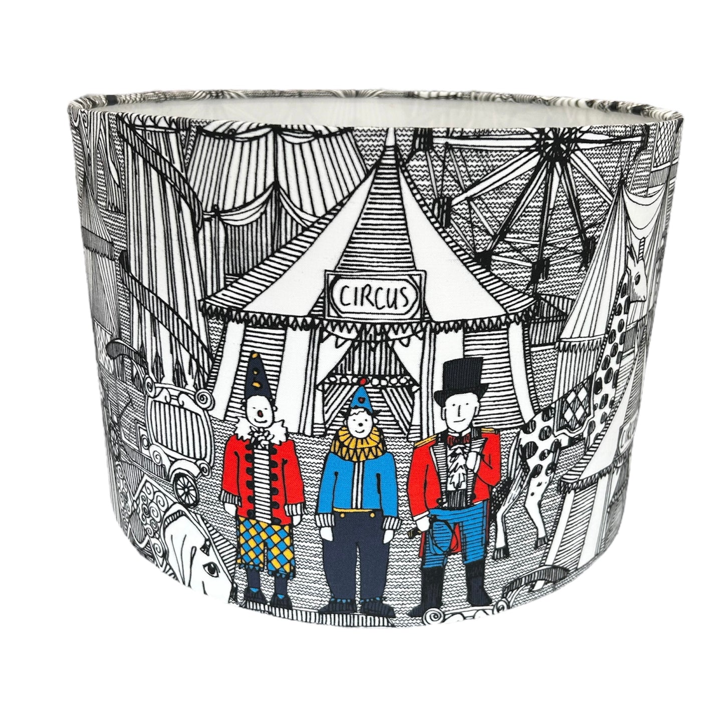"Roll Up! Roll Up!" Circus Lampshade