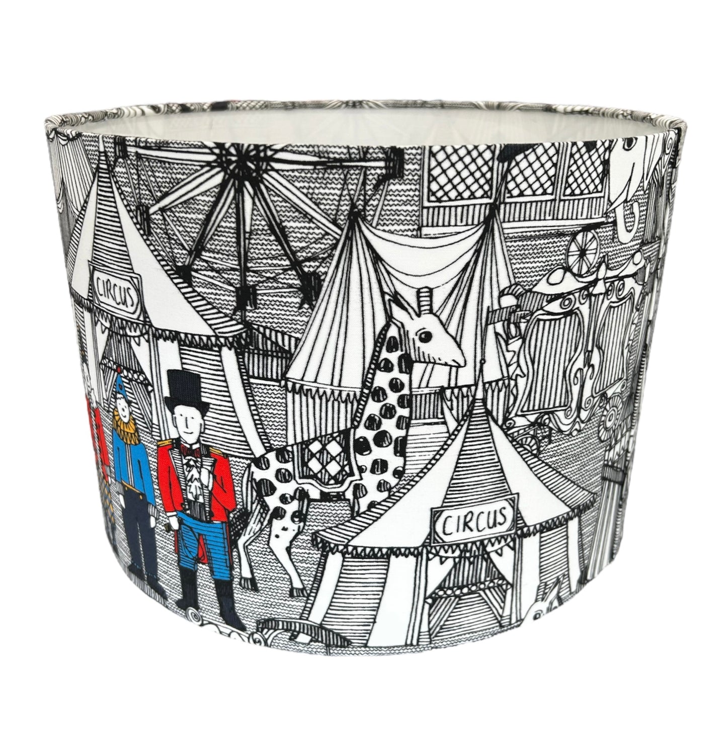 "Roll Up! Roll Up!" Circus Lampshade
