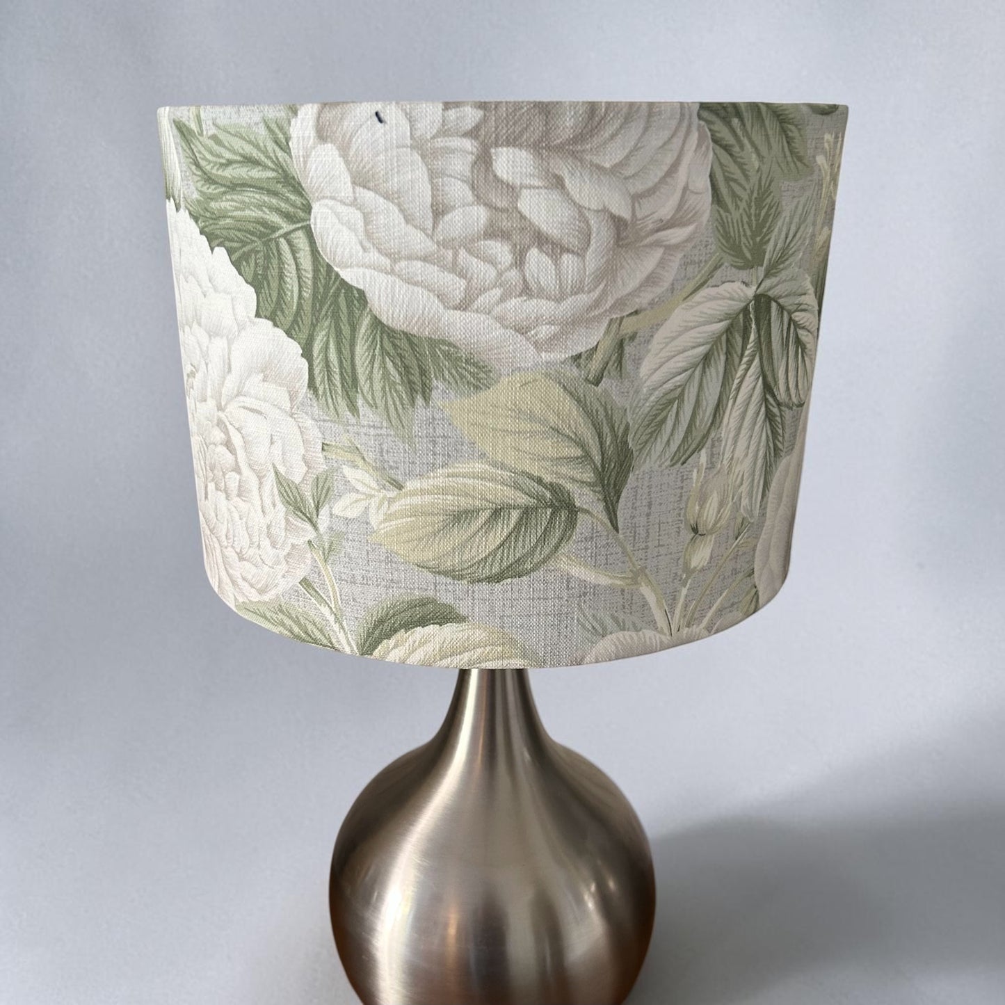 Stunning White Rose printed Lampshade