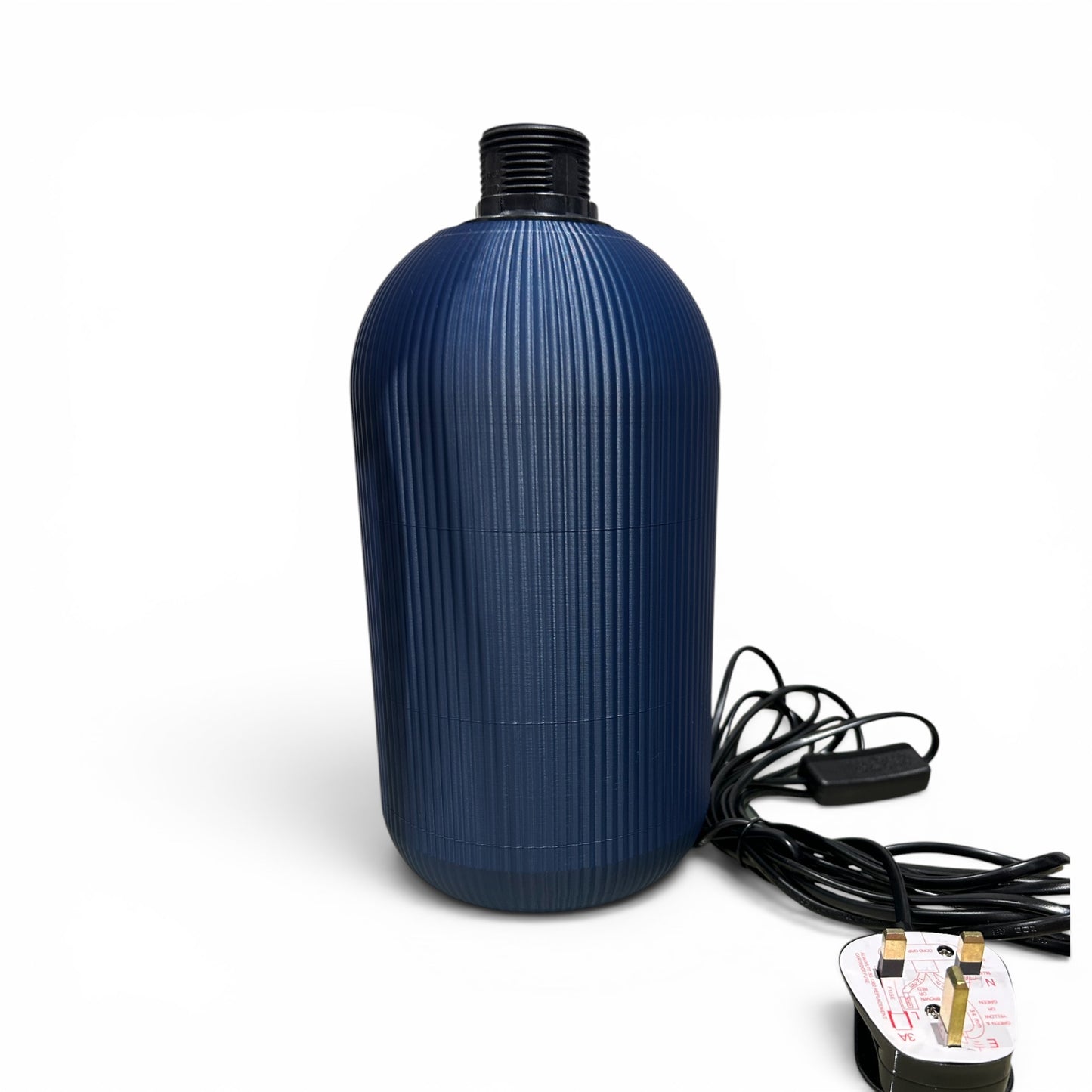 Bullet Ribbed Lamp