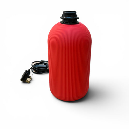 Bullet Ribbed Lamp