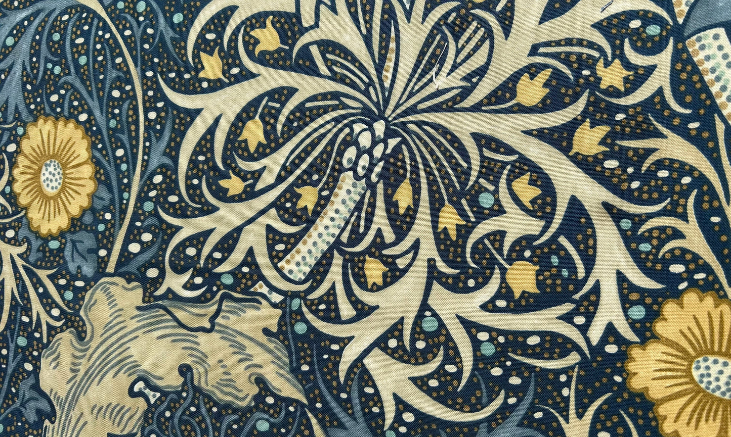 William Morris Lampshade Seaweed in Woad