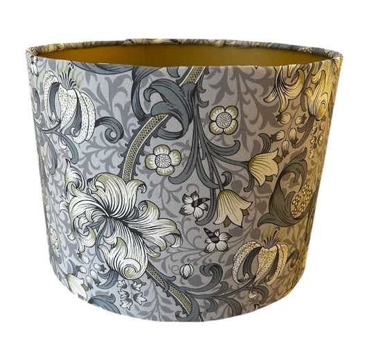 Classic William Morris Golden Lily Lampshade