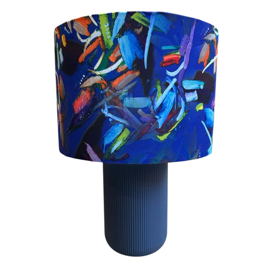 Amazing Blue Paint splash Lampshade