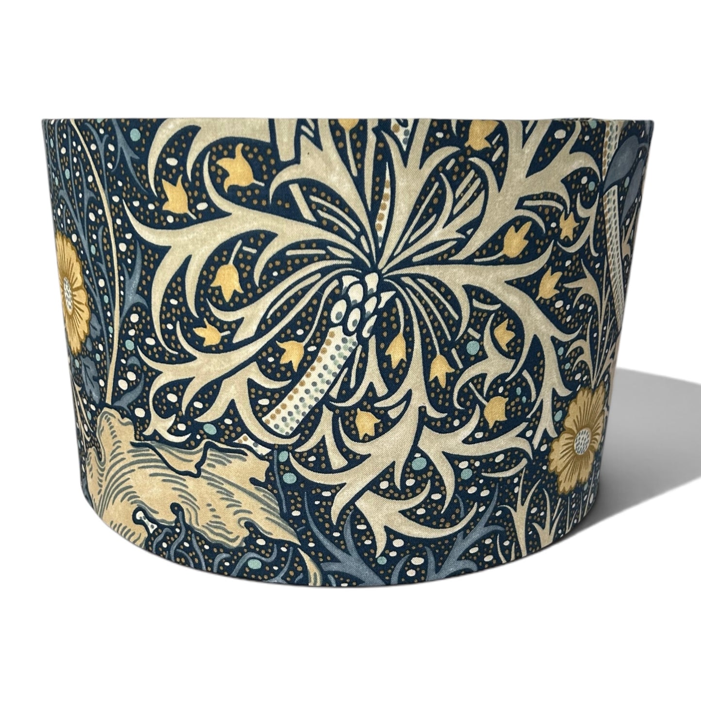 William Morris Lampshade Seaweed in Woad