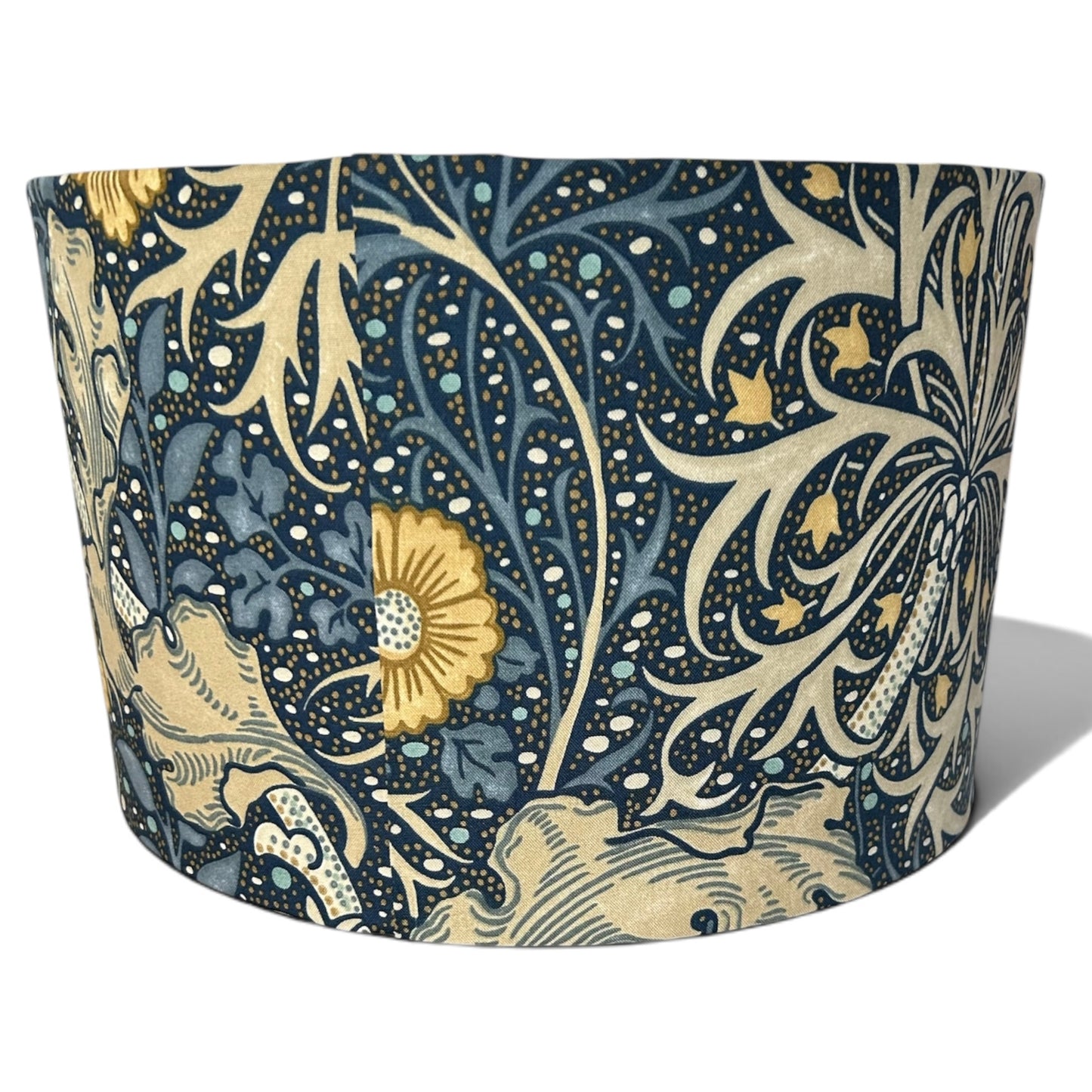 William Morris Lampshade Seaweed in Woad
