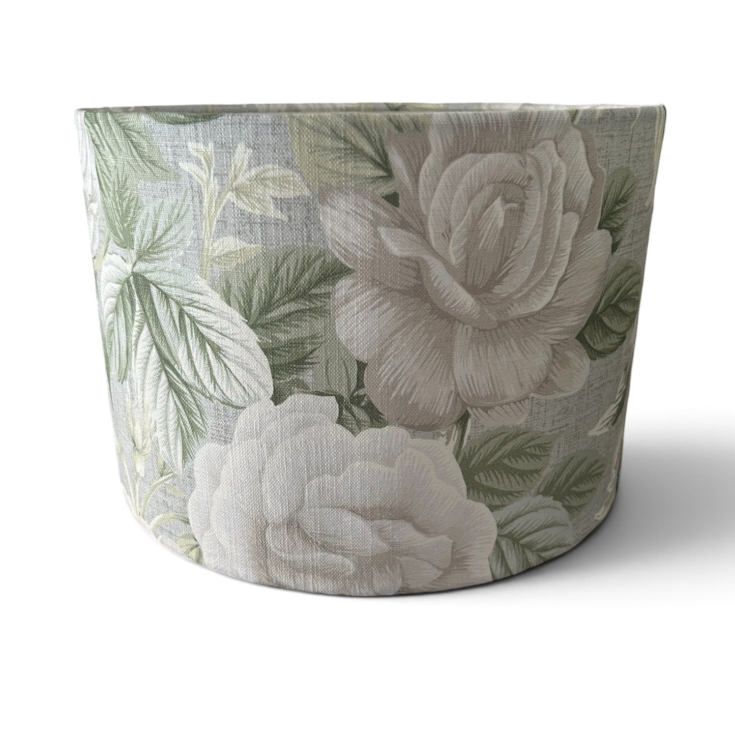 Stunning White Rose printed Lampshade